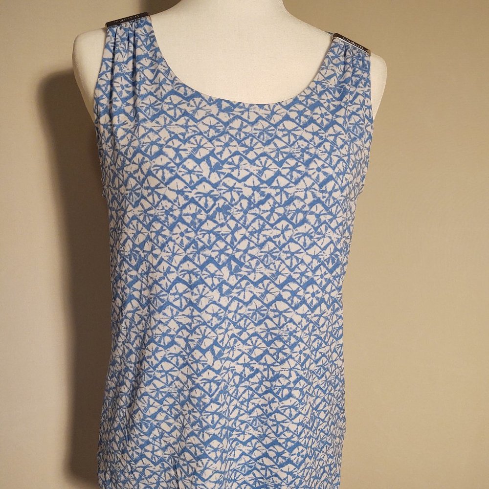 Michael Kors Strappy Shoulder Sleeveless Top - M